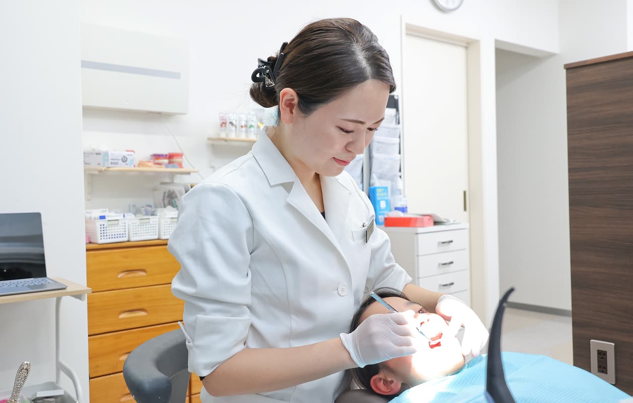 矯正専門の女性Dr.による診療